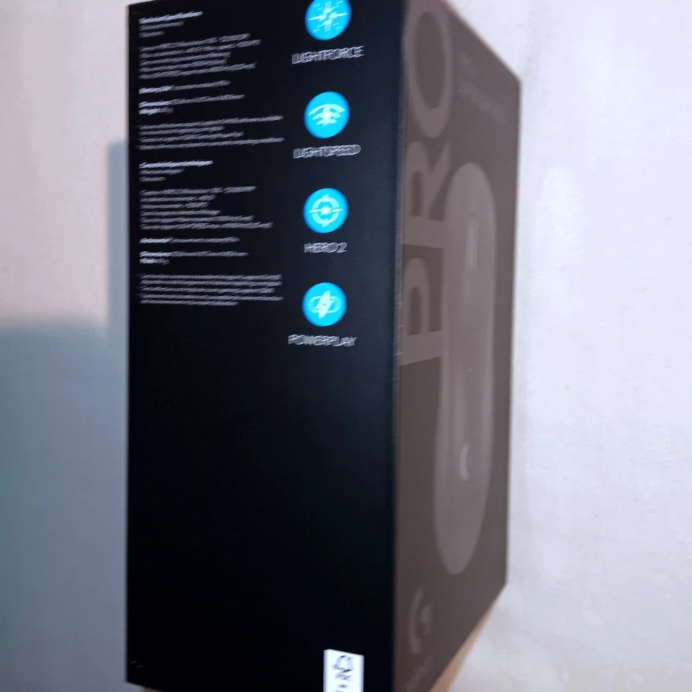 Logitech G PRO X DEX Superlight Wireless Gaming Mouse - Black